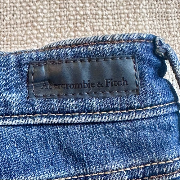 ABERCROMBIE & FITCH Signature Collection Jeans Distressed High-low Raw Hem W 29 - Picture 10 of 16